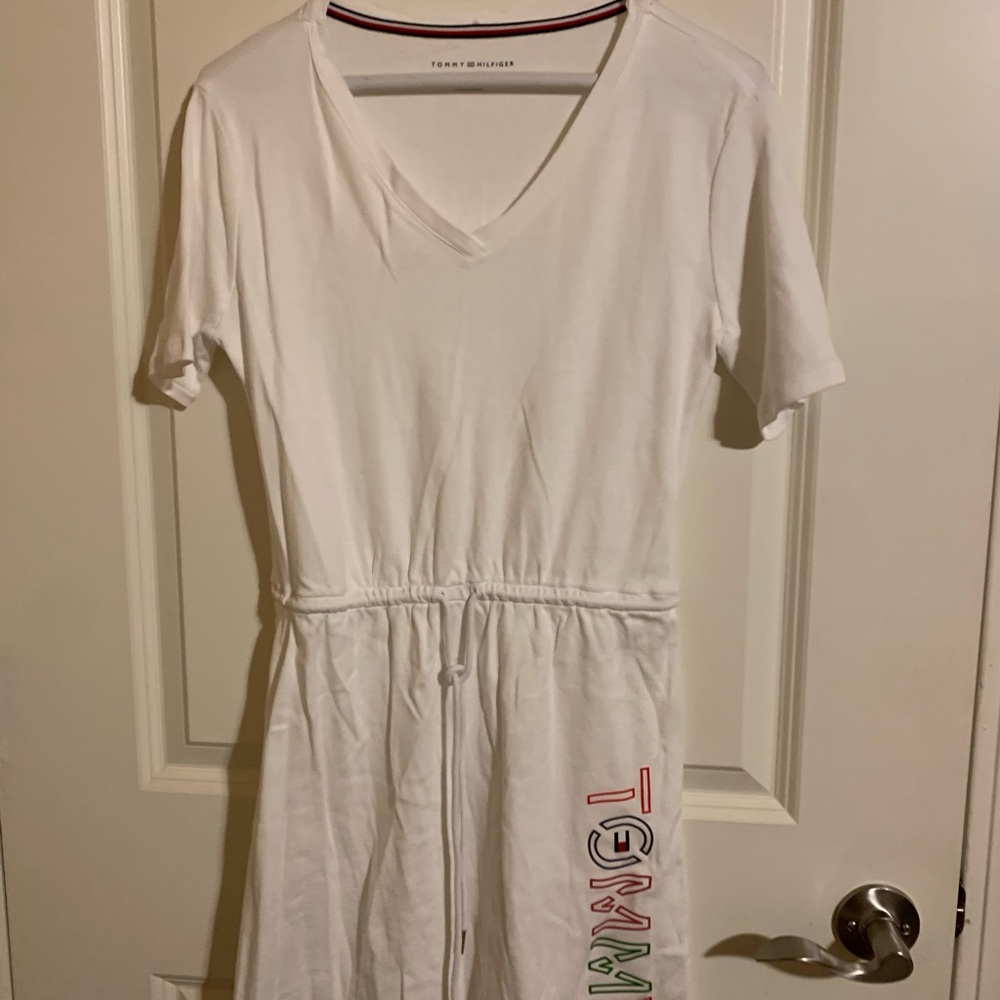 Tommy Hilfiger short white dress